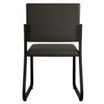 Poltrona para Escritório Estofada – TRIX – Cor Preta – 35119 - Imagem 5