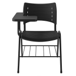 Cadeira Universitária Plástica Prancheta PLÁSTICA – MRPlast Preto – 34030 - Imagem 2