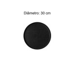 Mesa para Refeitório FIXA 8 Lugares MDP Branco de 25 mm – Assento PRETO – 50045 - Imagem 7