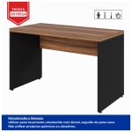 Mesa de Escritório 1,20×0,60m S/ Gaveta NOGAL SEVILHA 21469 - Imagem 2