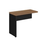 Mesa AUXILIAR SIMPLES 0,90m NOGAL SEVILHA / PRETO – 21419