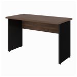 Mesa Escritório 1,20×0,60m – S/ Gavetas MARSALA / PRETO – 23470