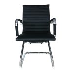 Cadeira Interlocutor Esteirinha CHARLES EAMES OR-3301 – Cor Preta 30401 - Imagem 4