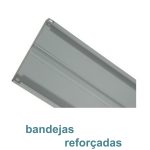 Armários de Aço MULTIUSO BAIXO – 1,62×0,75×0,40m CZ/CZ – PANDIN – 12005 . - Imagem 7