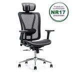 Poltrona Presidente TELA MK – 4000 – Cor Preta 30013
