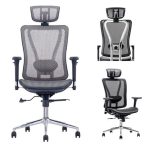 Poltrona Presidente TELA MK – 4000 – Cor Preta 30013 - Imagem 2
