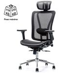 Poltrona Presidente TELA MK – 4000 – Cor Preta 30013 - Imagem 4