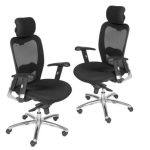 Poltrona Presidente TELA – MK-4002 – New Ergon – Cor Preta – 30014 - Imagem 4
