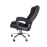 Poltrona Presidente LUXO c/ mola Ensacada – Couríssimo Preto 30016 - Imagem 3
