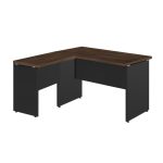 Mesa em “L” (Mesa 1,50m + Mesa Auxiliar) – S/ GAVETAS MARSALA / PRETO – 23476 - Imagem 2