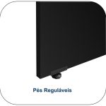 Mesa AUXILIAR c/ 03 Gavetas Pedestal 40mm – WORKSTART – MARSALA/PRETO – 51020 - Imagem 5