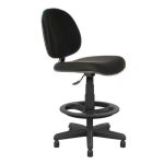 Cadeira Caixa Executiva Lisa com Braço Regulável – (Aranha PMD) – Cor Preta – 35030