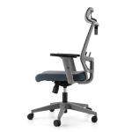 Cadeira Escritório Presidente Tela BERLIM (VOLT) – COR CINZA – 30091 - Imagem 2