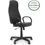 Cadeira Escritório Presidente ALTA c/ BRAÇO CORSA – COR PRETO 32958