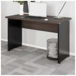 Mesa Escritório 1,50×0,60m – S/ Gavetas MARSALA / PRETO – 23472 - Imagem 7