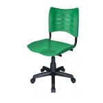 Cadeira de Escritório Giratória PLÁSTICA – MRPLAST – COR VERDE – 31318 - Imagem 4
