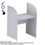 Baia INICIAL para Atendimento 1,20×0,80×0,60mCINZA/CINZA – 24010 - Imagem 3